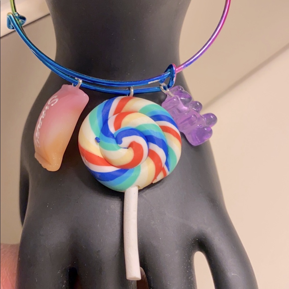 Girl Expandable Bracelet with Charms